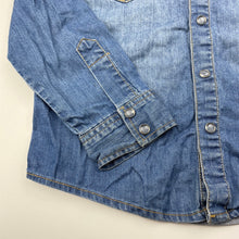 Load image into Gallery viewer, Boys G.Boots, hooded denim shirt, poppers, FUC, size 7,