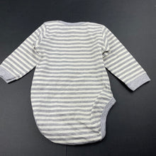 Load image into Gallery viewer, unisex Bb Cheeky, embroidered soft feel bodysuit / romper, EUC, size 000,