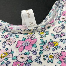 Load image into Gallery viewer, Girls Dymples, floral long sleeve top, FUC, size 00,