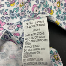 Load image into Gallery viewer, Girls Dymples, floral long sleeve top, FUC, size 00,