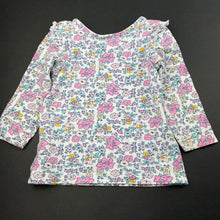 Load image into Gallery viewer, Girls Dymples, floral long sleeve top, FUC, size 00,