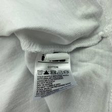 Load image into Gallery viewer, Girls FILA, white cotton t-shirt / top, FUC, size 7,