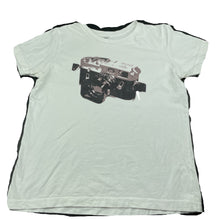 Load image into Gallery viewer, unisex American Apparel, white cotton t-shirt / top, FUC, size 12,