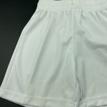 Load image into Gallery viewer, Boys Bocini, white sports / activewear shorts, elasticated, EUC, size 4,
