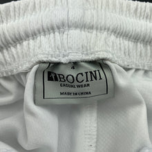 Load image into Gallery viewer, Boys Bocini, white sports / activewear shorts, elasticated, EUC, size 4,