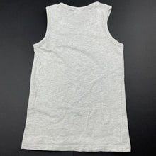 Load image into Gallery viewer, Boys United Colors of Benetton, grey marle singlet top, bug hunter, GUC, size 3-4,