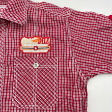 Load image into Gallery viewer, Boys Crocdile International, lightweight cotton short sleeve shirt, EUC, size 4,