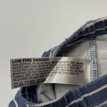 Load image into Gallery viewer, unisex Bilbi, striped leggings / bottoms, elasticated, FUC, size 000,