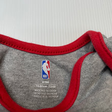 Load image into Gallery viewer, Boys NBA, grey bodysuit / romper, basketball, FUC, size 0,
