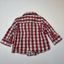 Load image into Gallery viewer, Boys Pumpkin Patch, lightweight cotton long sleeve shirt, GUC, size 0,
