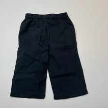 Load image into Gallery viewer, Boys Baby 8, lightweight cotton pants, elasticated, shark, GUC, size 0,