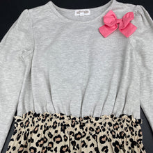 Load image into Gallery viewer, Girls Milkshake, spliced long sleeve dress, FUC, size 8, L: 60cm