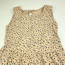 Load image into Gallery viewer, Girls cotton, casual dress, labels removed, armpit to armpit: 29cm, GUC, size 5-6, L: 62cm