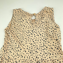 Load image into Gallery viewer, Girls cotton, casual dress, labels removed, armpit to armpit: 29cm, GUC, size 5-6, L: 62cm