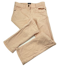 Load image into Gallery viewer, Girls KIABI, slim fit soft feel stretch cotton pants, adjustable, Inside leg: 51.5cm, FUC, size 6,