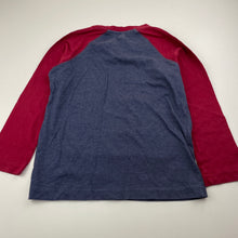 Load image into Gallery viewer, Boys Urban Supply, soft feel long sleeve t-shirt / top, baseball, GUC, size 7,