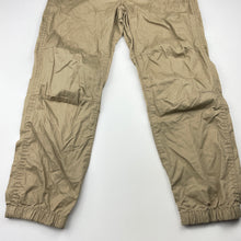 Load image into Gallery viewer, Boys H&M, lightweight cotton casual pants, elasticated, Inside leg: 51cm, EUC, size 7,