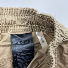 Load image into Gallery viewer, Boys H&M, lightweight cotton casual pants, elasticated, Inside leg: 51cm, EUC, size 7,