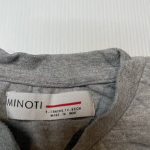 Load image into Gallery viewer, Boys MINOTI, grey cotton long sleeve top, FUC, size 0,