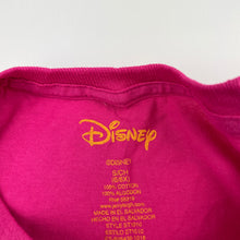Load image into Gallery viewer, Girls Disney, pink cotton t-shirt / top, armpit to armpit: 38cm, EUC, size 6-8,