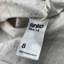 Load image into Gallery viewer, Girls Anko, cotton casual dress, FUC, size 8, L: 62cm
