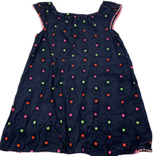 Load image into Gallery viewer, Girls Cotton On, lined navy cotton casual dress, FUC, size 8, L: 67cm