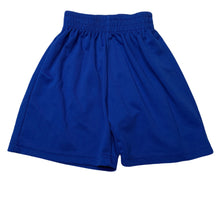 Load image into Gallery viewer, Boys BOCINI, blue sports / activewear shorts, elasticated, EUC, size 4,