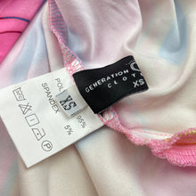 Load image into Gallery viewer, Girls Generation Outcast, colourful lightweight skirt, elasticated, Sz: XS, L: 33cm, W: 25.5cm across unstretched, EUC, size 5-6,