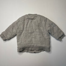 Load image into Gallery viewer, unisex Seed, wadded cotton zip up jacket, light marks, FUC, size 0,