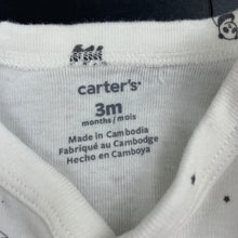 Load image into Gallery viewer, unisex Carters, lightweight cotton sleepsack, pandas, EUC, size 3 months,