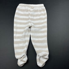 Load image into Gallery viewer, unisex Disney, Winnie the Pooh organic cotton blend footed leggings, EUC, size 00,