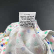 Load image into Gallery viewer, Girls Marquise, cotton coverall / romper, pilling, FUC, size 00,