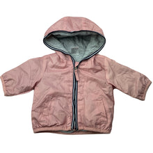 Load image into Gallery viewer, Girls Baby Berry, cotton lined lightweight spray jacket / coat, EUC, size 0000,