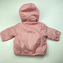 Load image into Gallery viewer, Girls Baby Berry, cotton lined lightweight spray jacket / coat, EUC, size 0000,