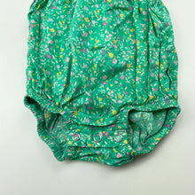Load image into Gallery viewer, Girls Baby Berry, lightweight floral cotton summer romper, GUC, size 000,