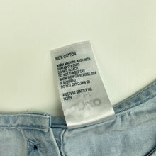 Load image into Gallery viewer, Girls Anko, blue chambray cotton jumpsuit, FUC, size 7,