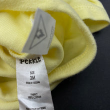 Load image into Gallery viewer, Girls Pekkle, embroidered cotton bodysuit / romper, GUC, size 3 months,