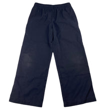 Load image into Gallery viewer, Boys PICKLES, navy school pants, elasticated, Inside leg: 43cm, FUC, size 4,
