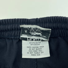 Load image into Gallery viewer, Boys PICKLES, navy school pants, elasticated, Inside leg: 43cm, FUC, size 4,