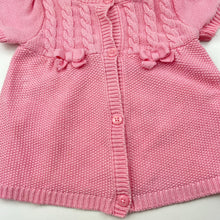 Load image into Gallery viewer, Girls Gymboree, knitted cotton cardigan / top, FUC, size 00,