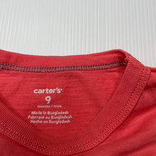 Load image into Gallery viewer, Boys Carters, cotton t-shirt / top, mark back hem, FUC, size 0,