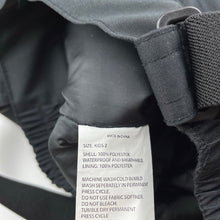 Load image into Gallery viewer, unisex 37 Degrees South, black ski / snow salopettes / pants, Inside leg: 38cm, EUC, size 2,