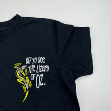 Load image into Gallery viewer, unisex American Apparel, black combed cotton t-shirt / top, GUC, size 6,