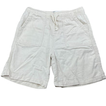 Load image into Gallery viewer, Boys Cotton On, cream cotton shorts, elasticated, FUC, size 7,