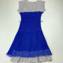 Load image into Gallery viewer, Girls lightweight, dress, labels removed, armpit to armpit: 34cm, GUC, size 7-8, L: 68cm