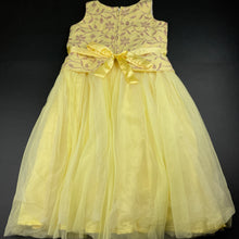 Load image into Gallery viewer, Girls Flap Doodle, floral & tulle party dress, FUC, size 8, L: 80cm