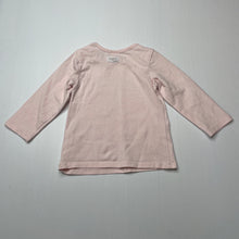 Load image into Gallery viewer, Girls Target, organic cotton blend long sleeve top, FUC, size 00,