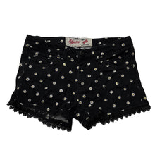 Load image into Gallery viewer, Girls Gum, floral stretch cotton shorts, adjustable, FUC, size 8,
