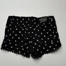 Load image into Gallery viewer, Girls Gum, floral stretch cotton shorts, adjustable, FUC, size 8,