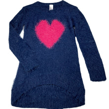 Load image into Gallery viewer, Girls Miss Understood, soft fluffy knit casual dress, GUC, size 8, L: 59cm approx